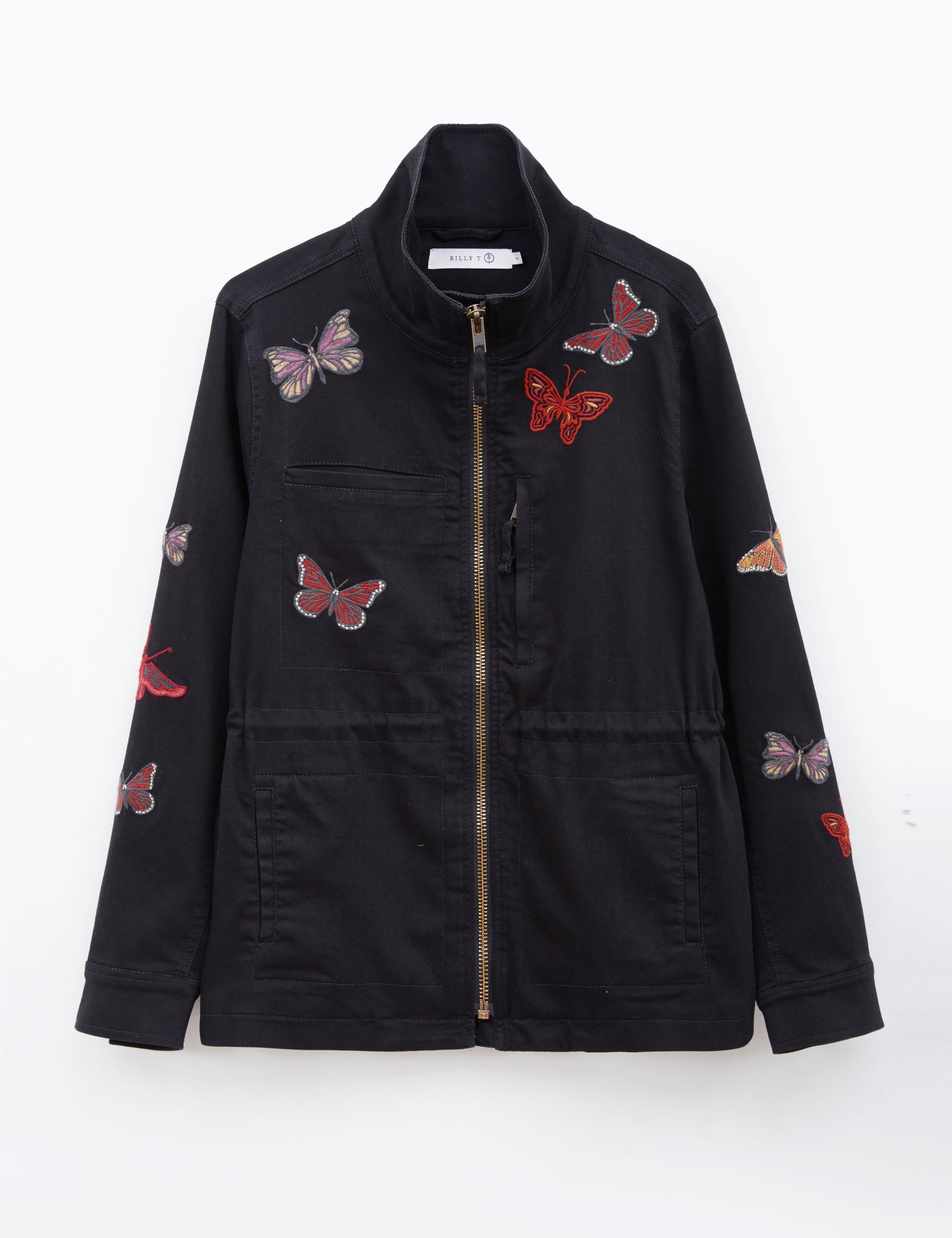 Women's Embroidered Utility Rider Jacket – Billy T – billytshop
