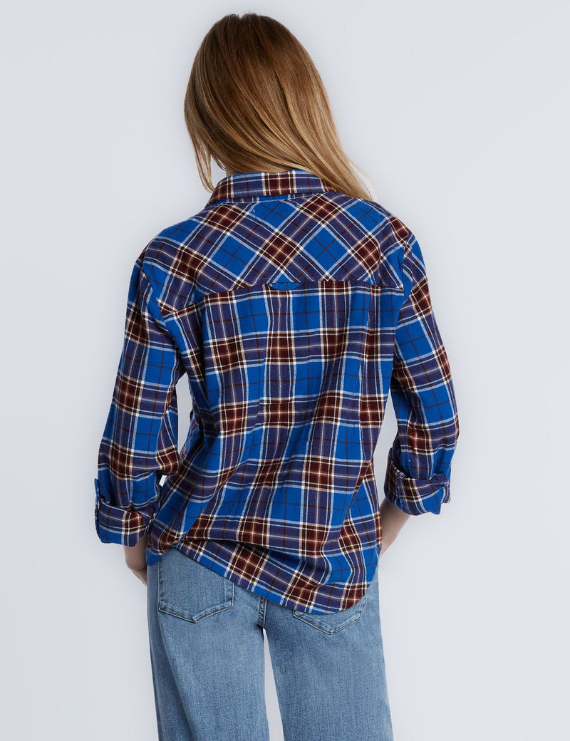 All Day Plaid Shirt Back View
