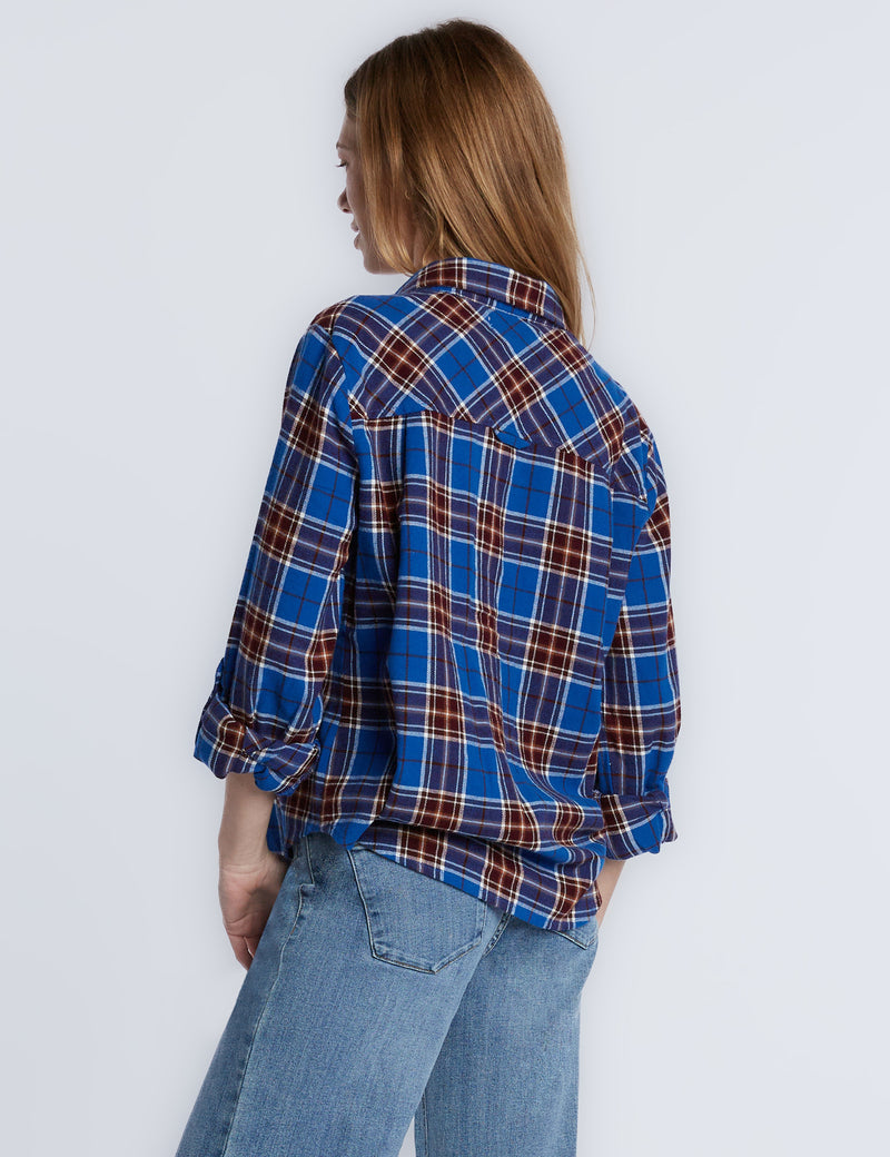 All Day Plaid Shirt Side View