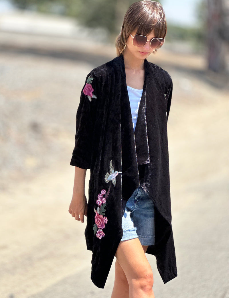 Velvet Kimono