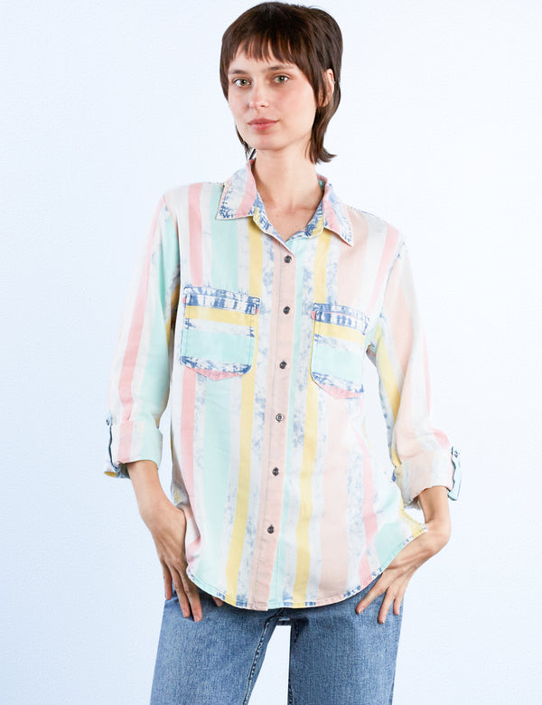 Lyocell Linen Button Down