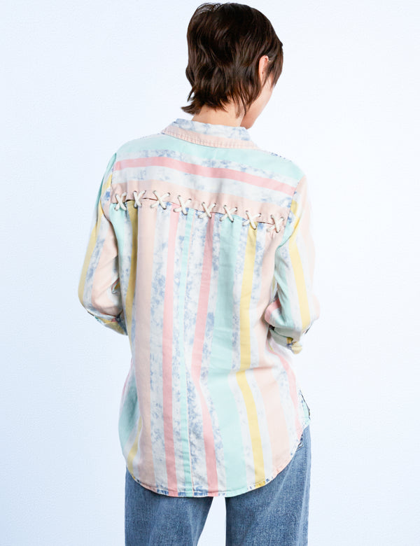 Lyocell Linen Button Down