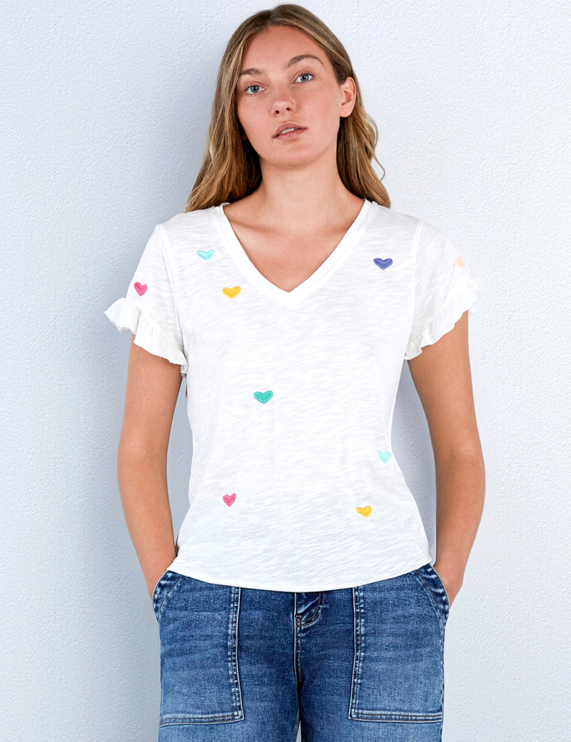 I Heart V-Neck Tee