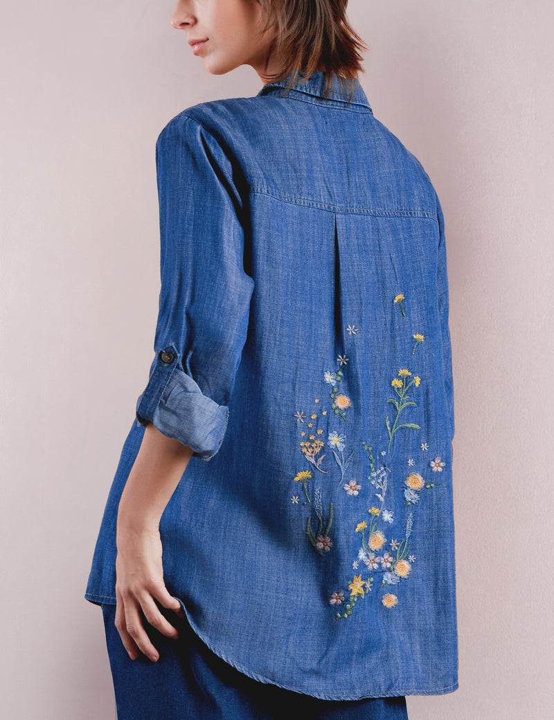 Wish Embroidery Shirt