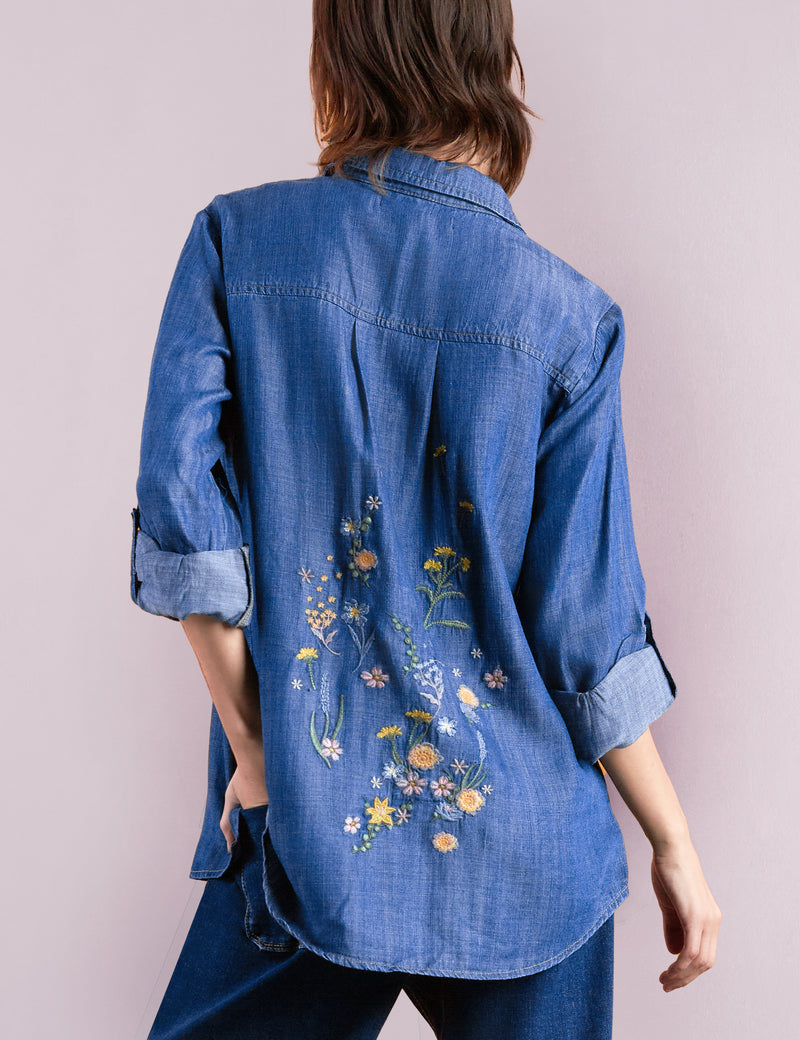 Wish Embroidery Shirt