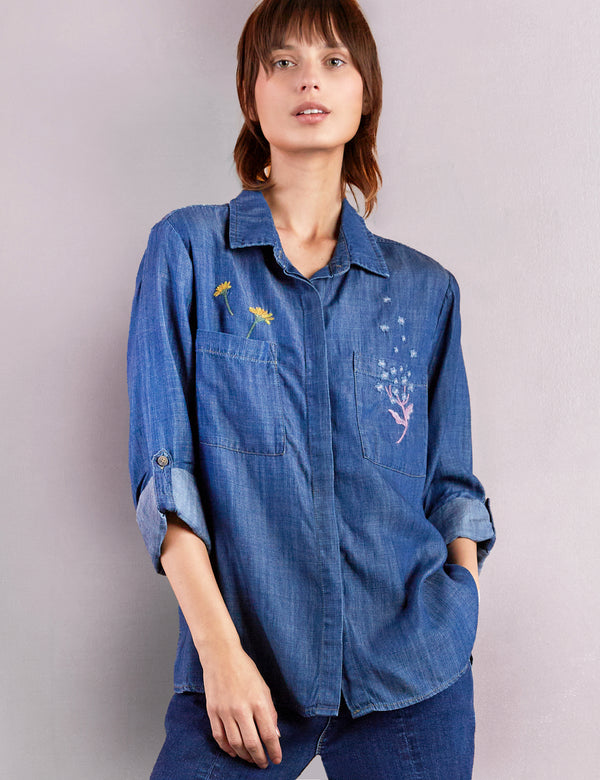 Wish Embroidery Shirt