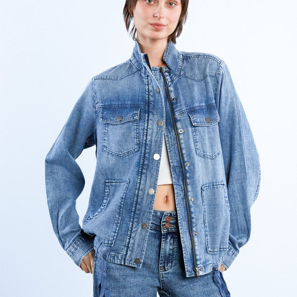 ジャケット・アウター 'n'clothing DENIM BLOUSES Lot:100B Women's Navigate Jacket Jacket – Billy T – billytshop