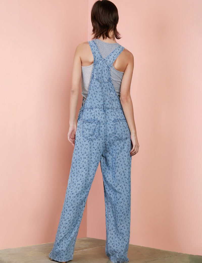 Ditsy Floral Overalls