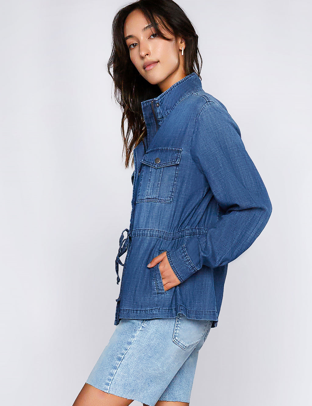 Women's Ava Zip-Front Utility Jacket – Billy T – billytshop