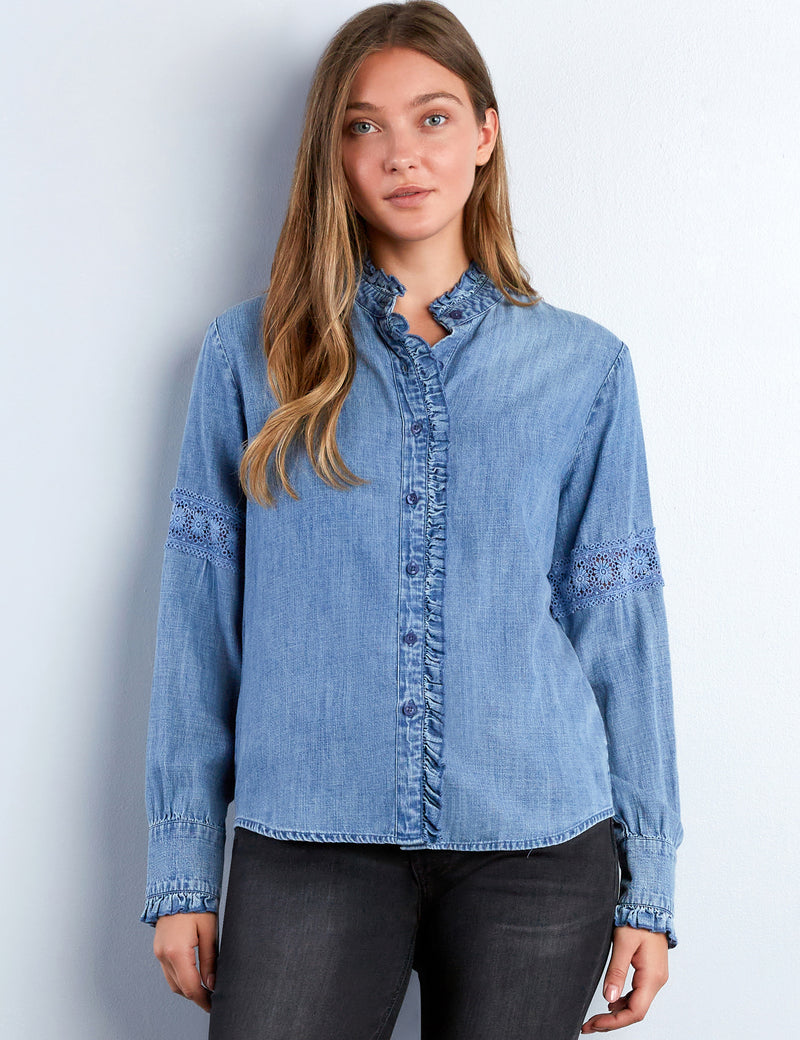 Melody Ruffle Shirt