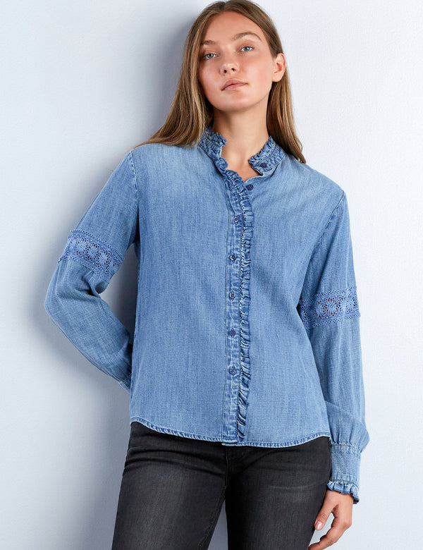 Melody Ruffle Shirt