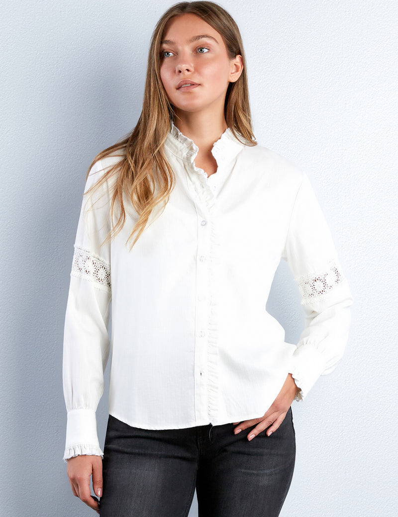 Melody Ruffle Shirt