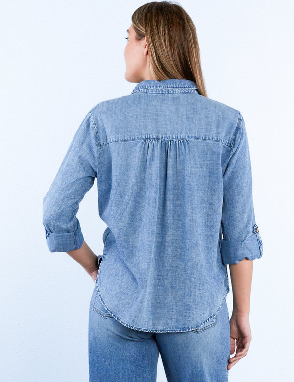 Quinn Ruffle Shirt