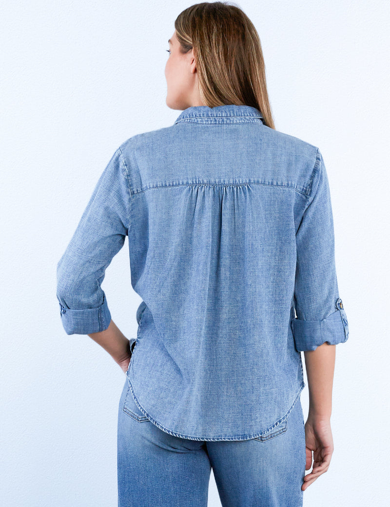 Quinn Ruffle Shirt