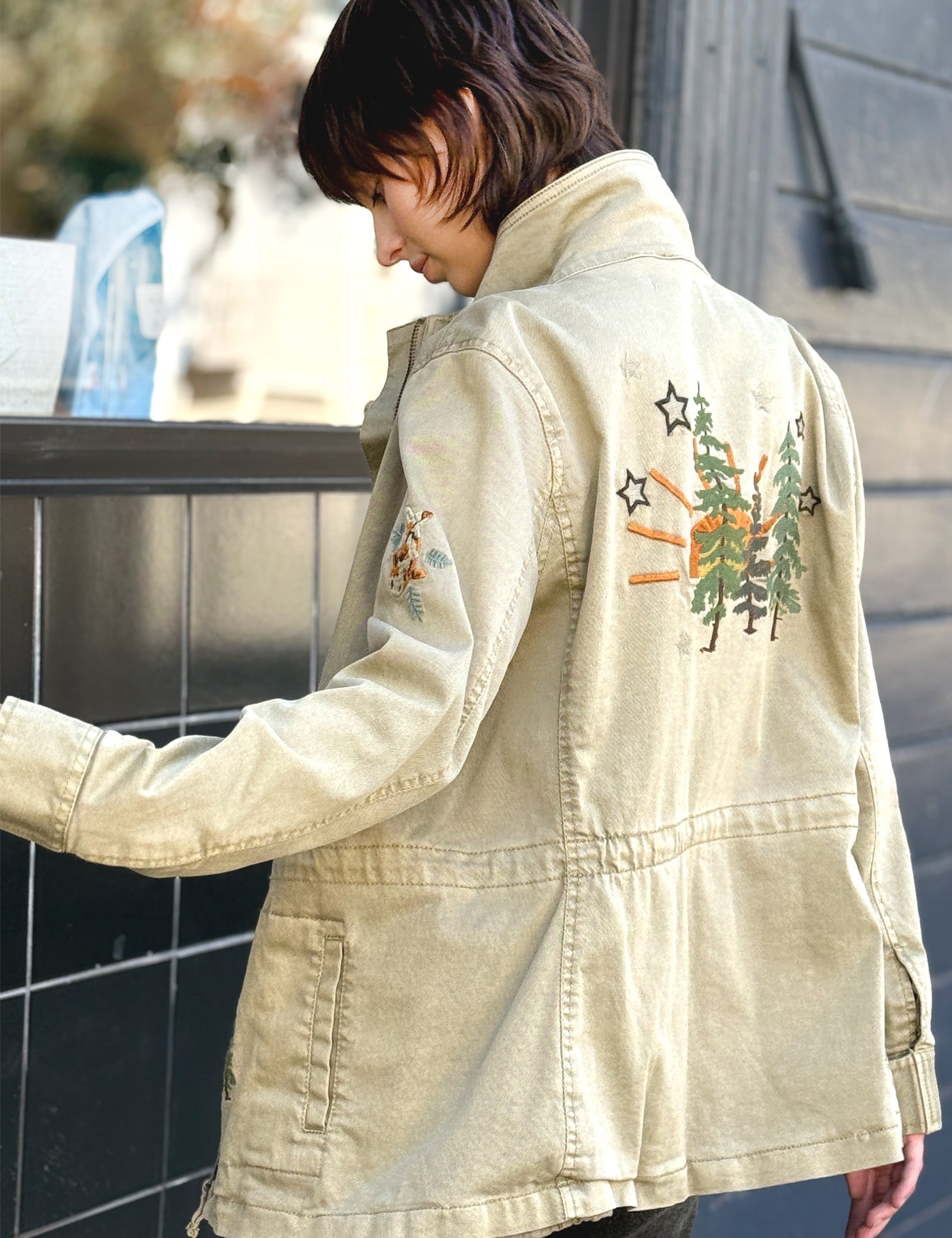 P.A.M. (Perks & Mini) Mush Rooms Coach Jacket - TheRoom