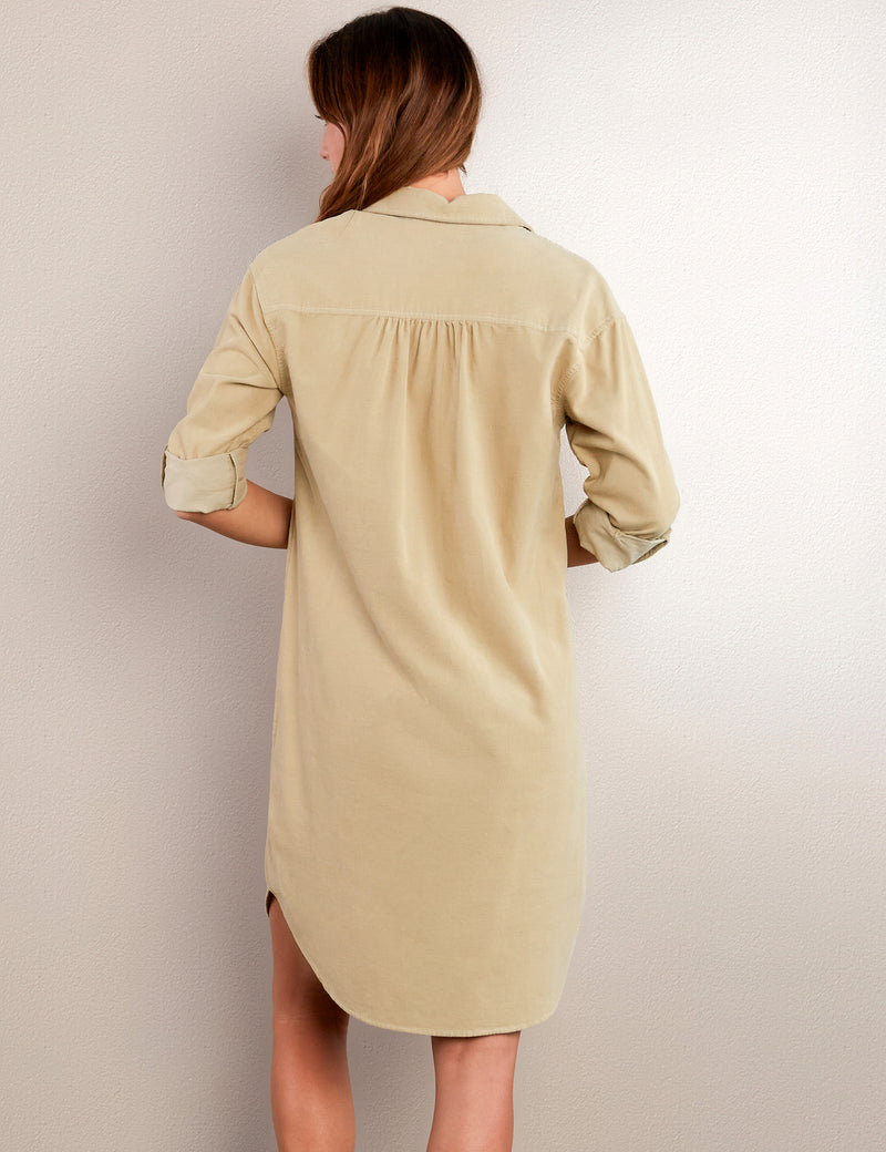 Emily Corduroy Shirtdress