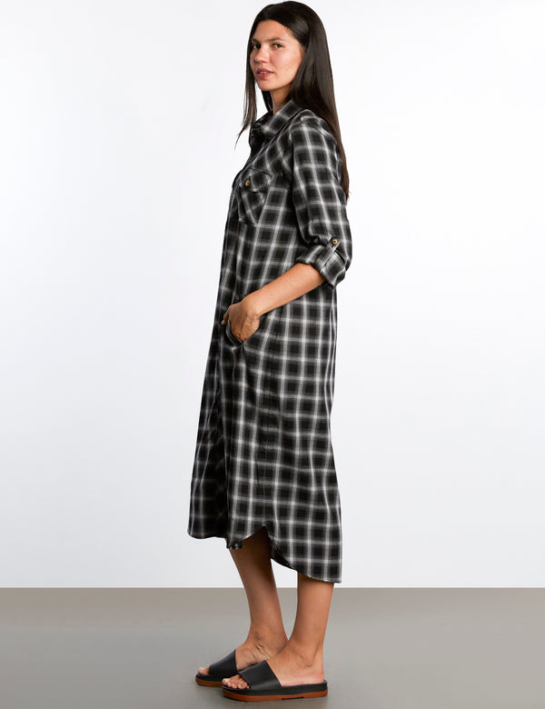 All Good Denim Shirtdress
