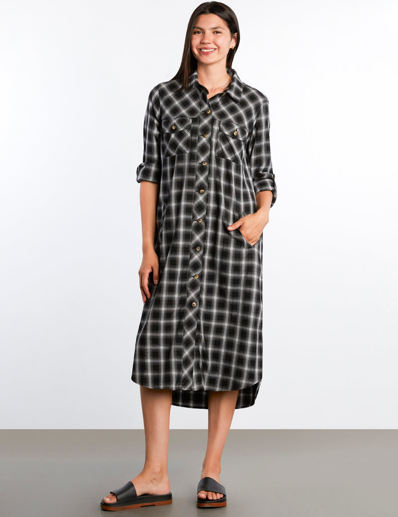 All Good Denim Shirtdress