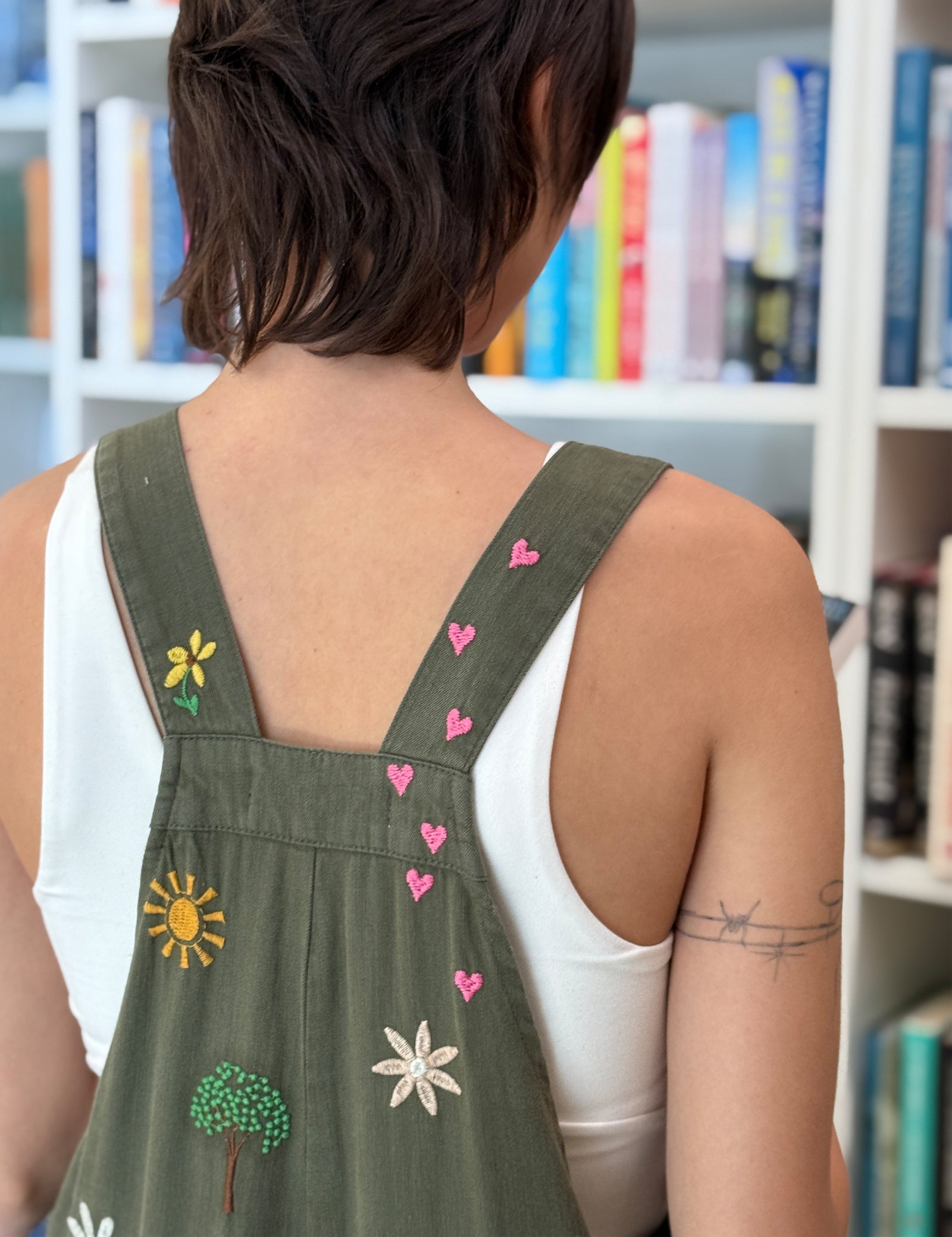 Women's Ooh La La Embroidered Overalls – Billy T – billytshop