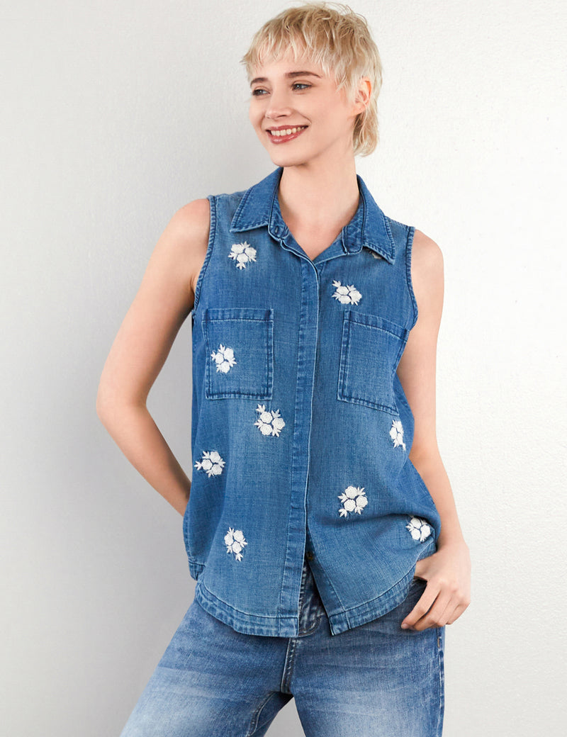 Spring Floral Tank