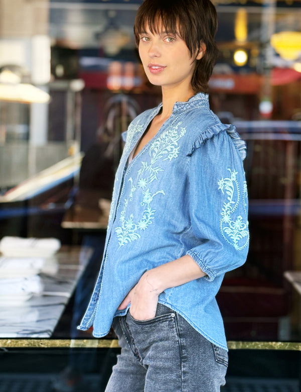 Ella Embroidered Shirt