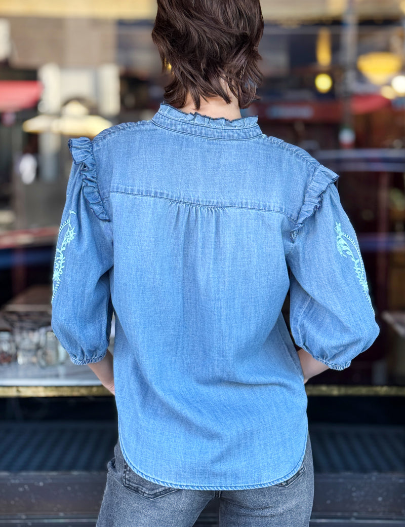 Ella Embroidered Shirt