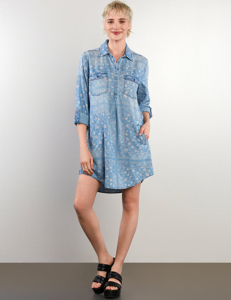 Bandana Shirtdress