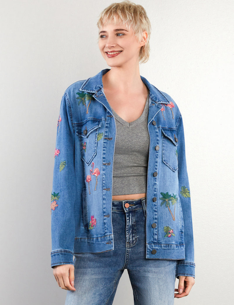 Flamingo Denim Jacket