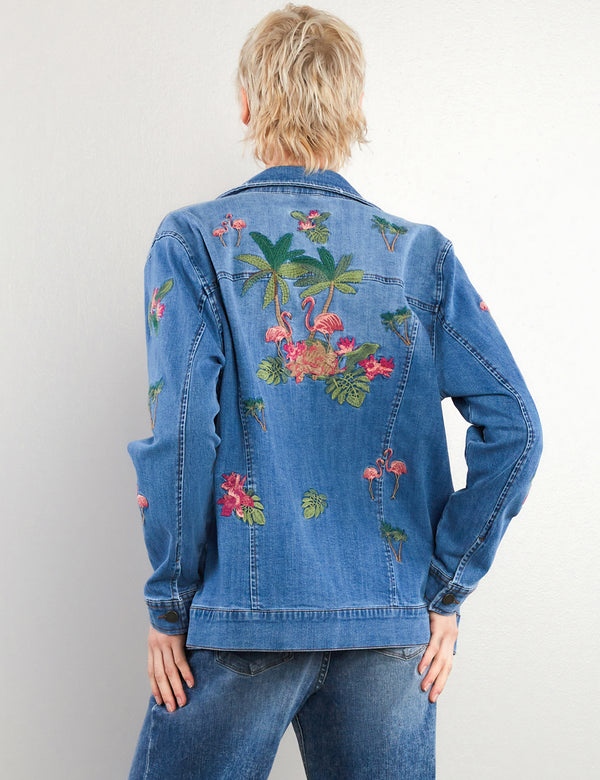 Flamingo Denim Jacket