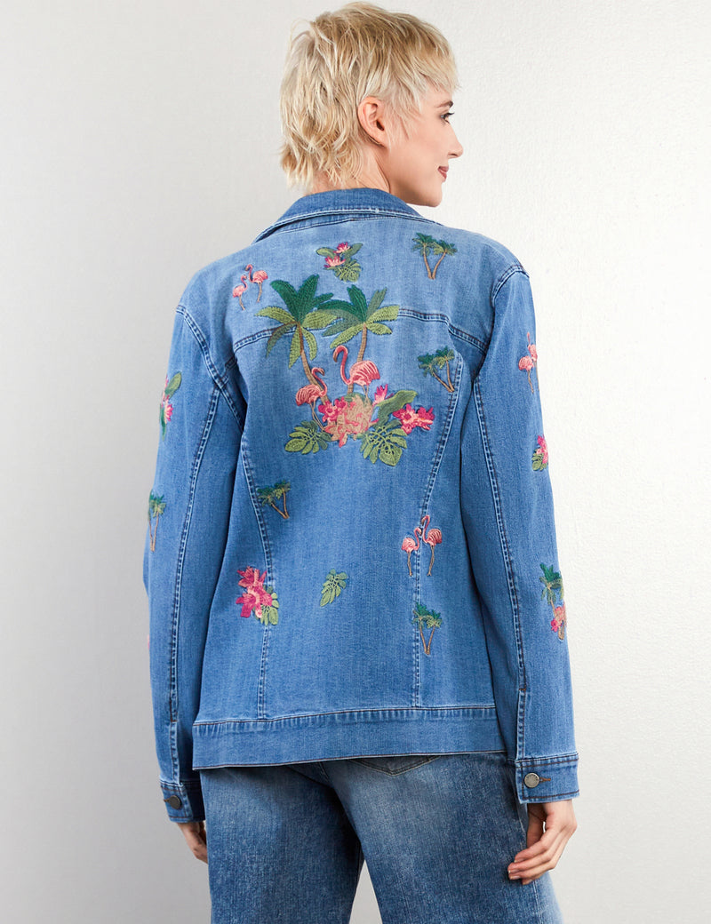Flamingo Denim Jacket