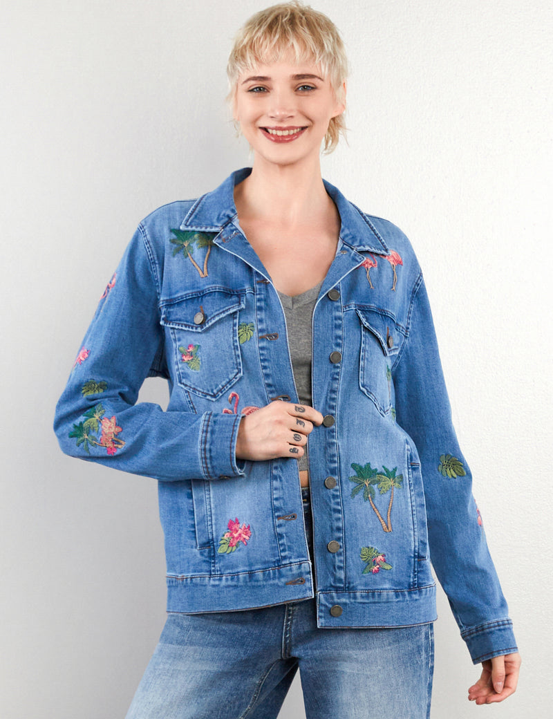 Flamingo Denim Jacket