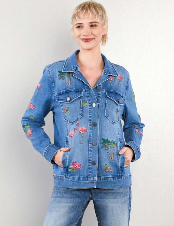 Flamingo Denim Jacket