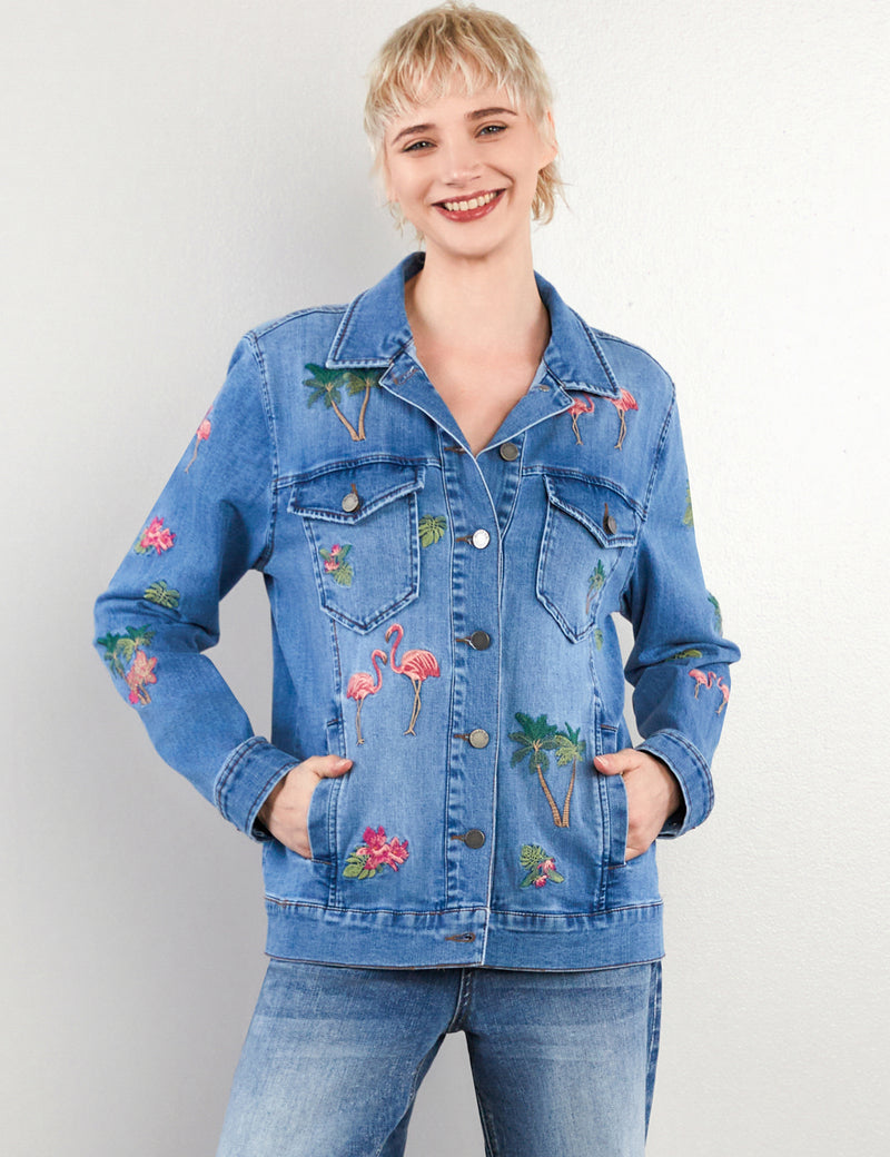 Flamingo Denim Jacket