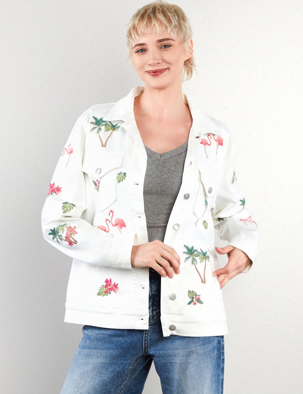 Flamingo Denim Jacket
