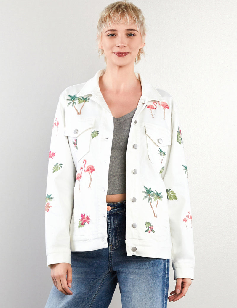 Flamingo Denim Jacket