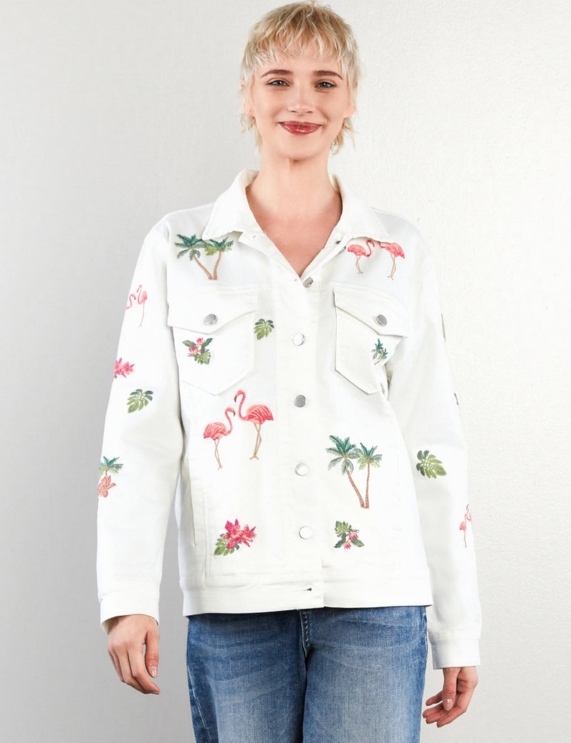 Flamingo Denim Jacket