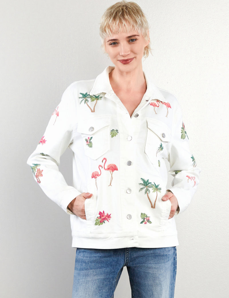 Flamingo Denim Jacket