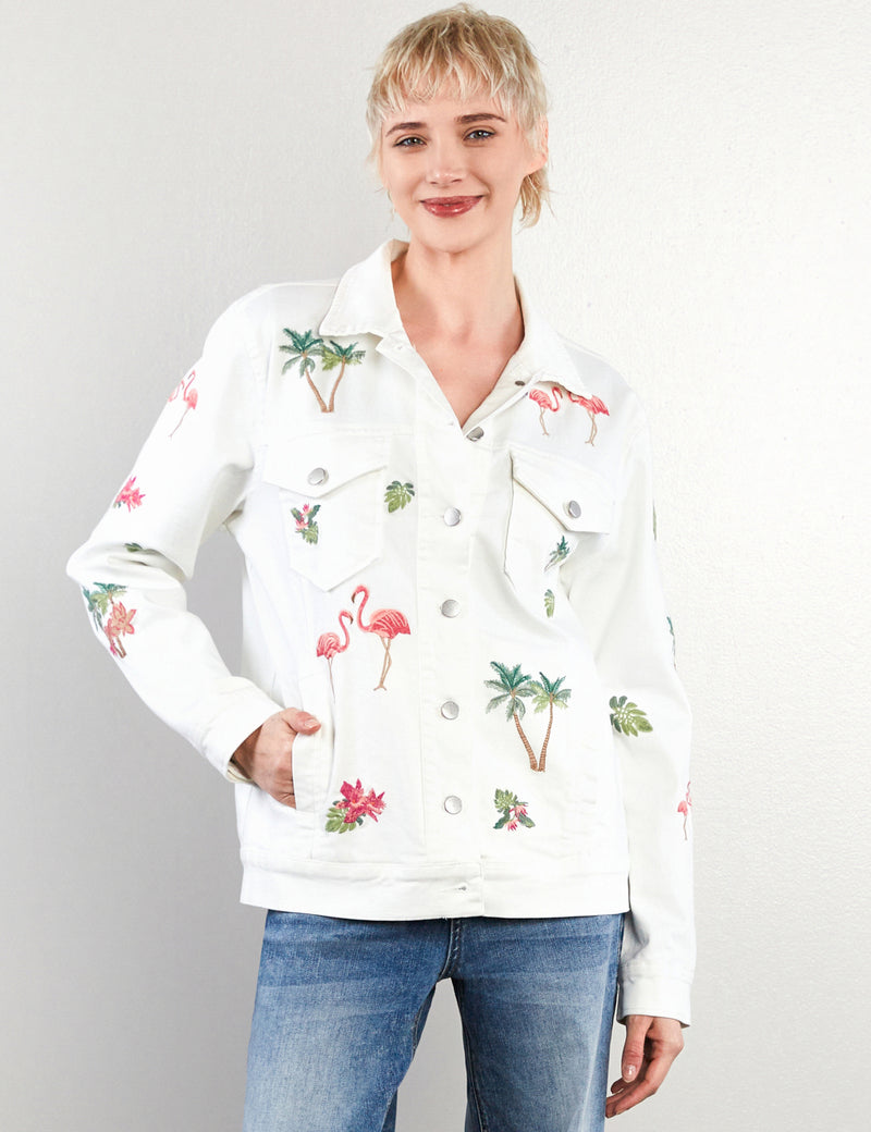 Flamingo Denim Jacket