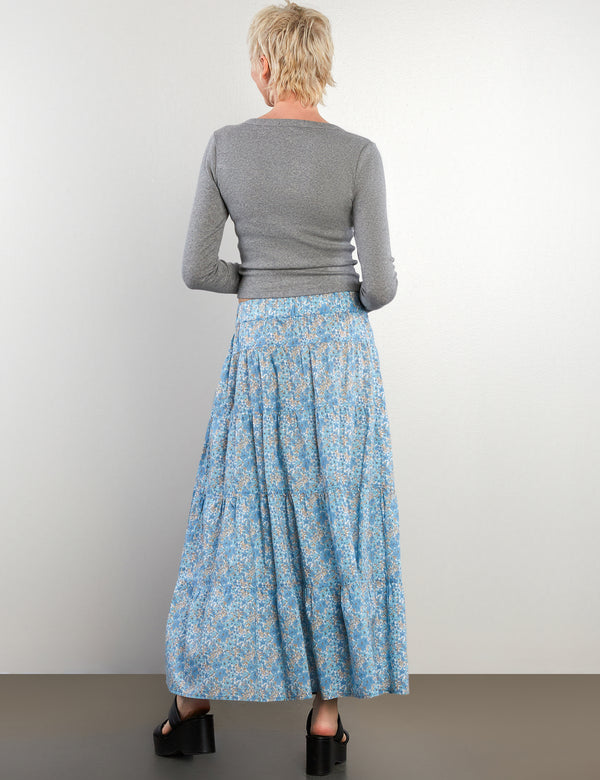 Wild Floral Skirt