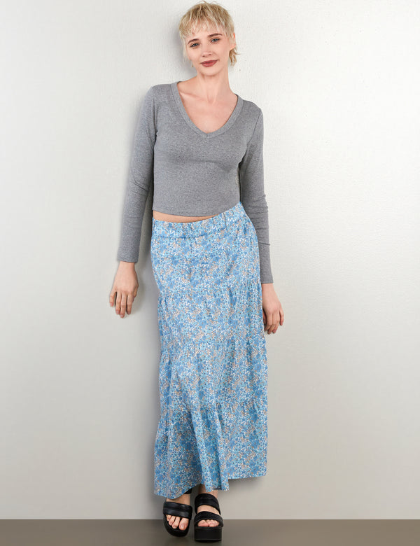 Wild Floral Skirt