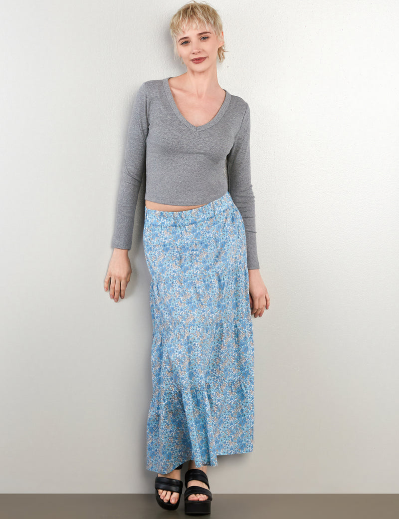 Wild Floral Skirt