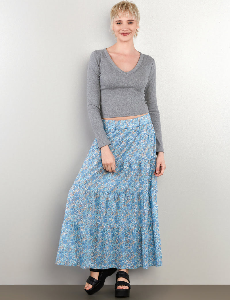 Wild Floral Skirt