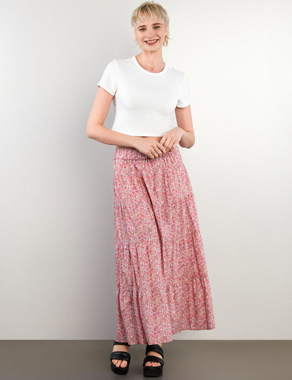 Wild Floral Skirt