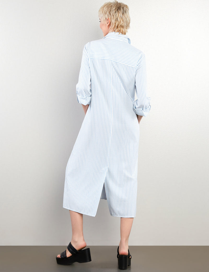 Pinstripes Shirtdress