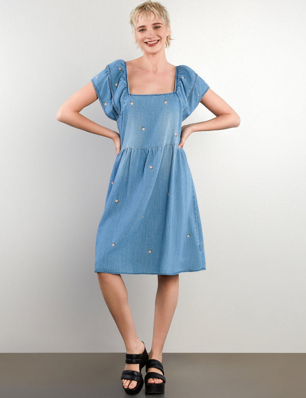 Women's Fashion Denim Alice Dress
