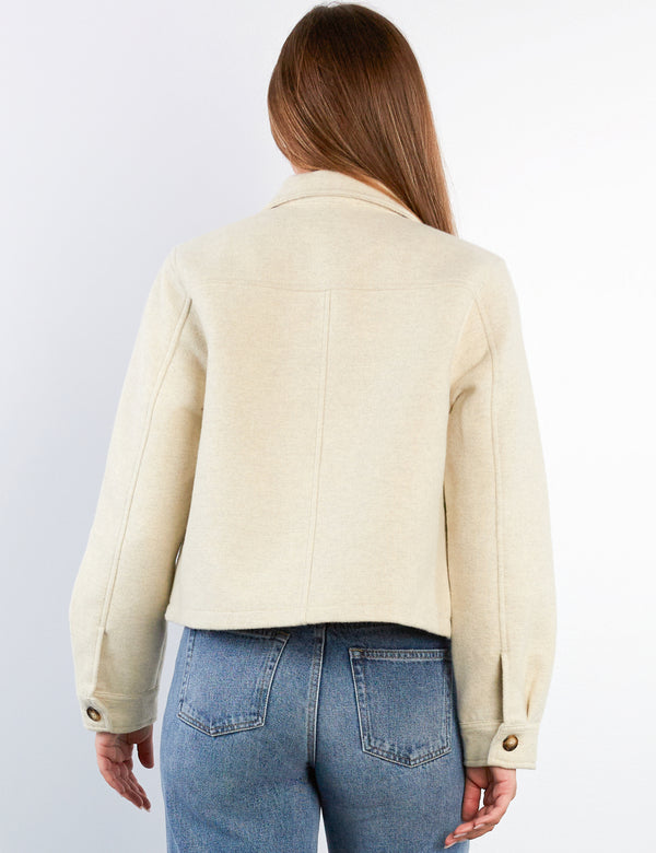 Women's Fashion Soft Taupe Soft Country Jacket