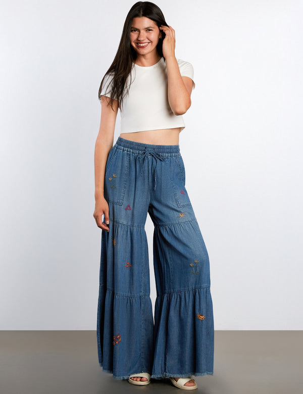 Embroidered Fancy Pant