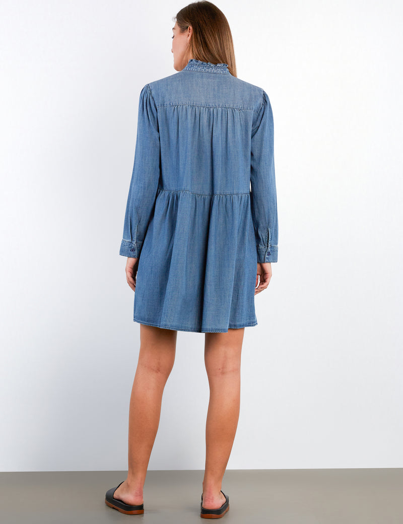 womens blue babydoll dress Based On Love Light Blue Babydoll Dress – Shop the Mint