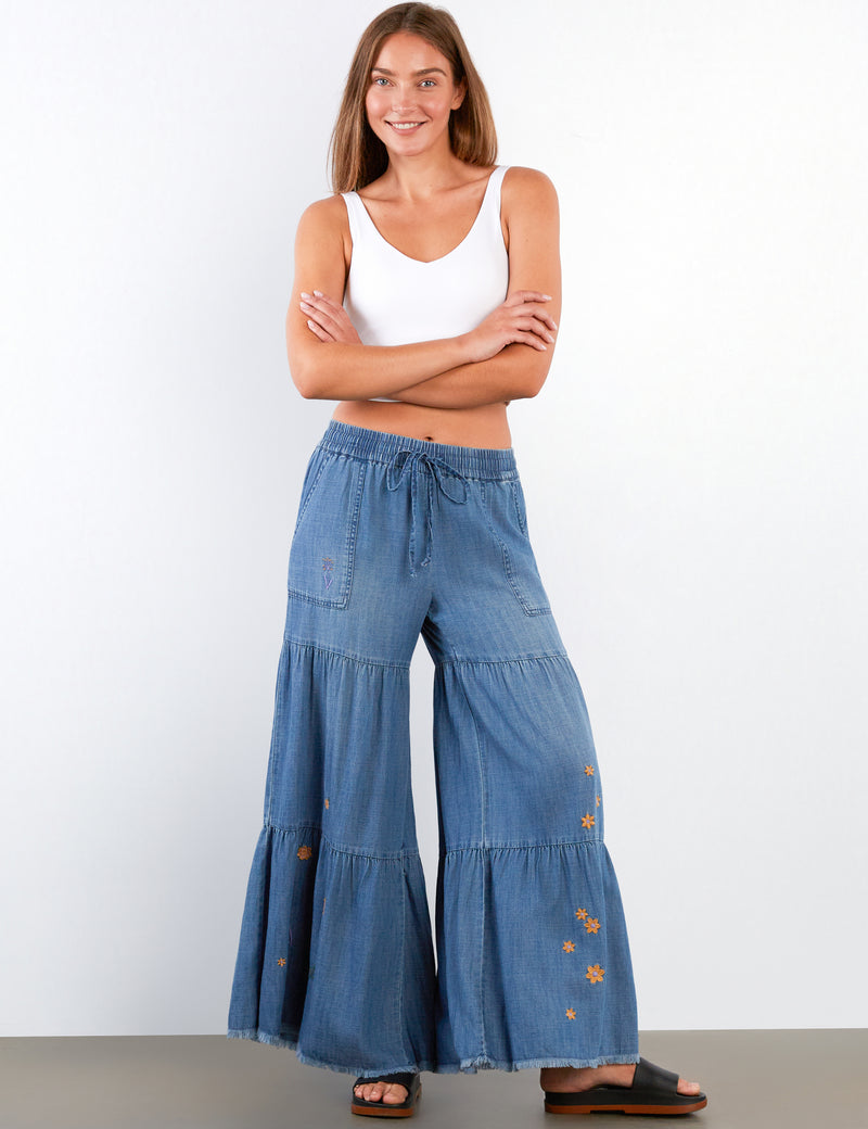 Women's Fashion Denim Prettier in Person Pants
