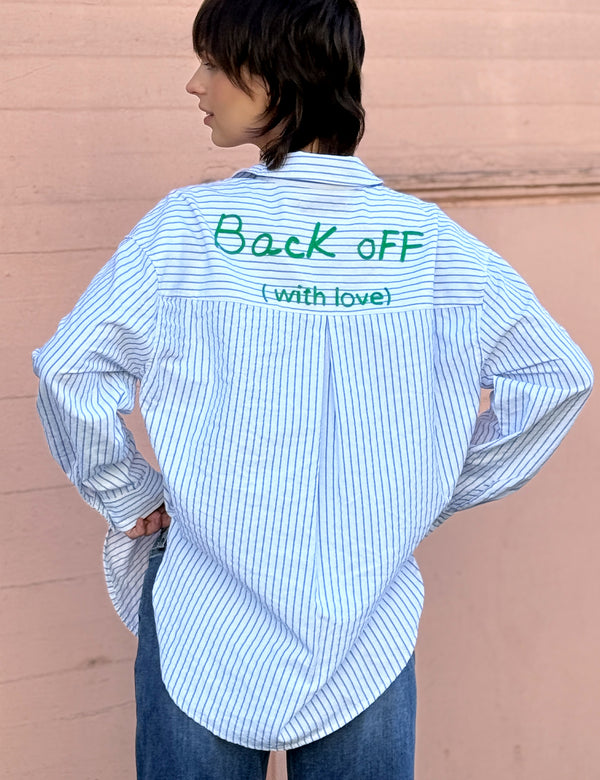 Back Off. With Love Shirt